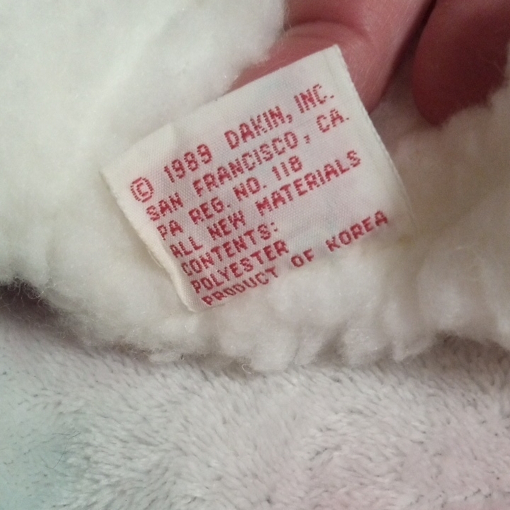 Musical Stretchy Lamb Plush By Dakin In White and Blue - Picture 7 of 10